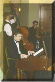 Jon Rees at the piano